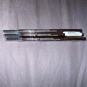 3 Ulta Beauty ultra slim brow pencils shade dark brown